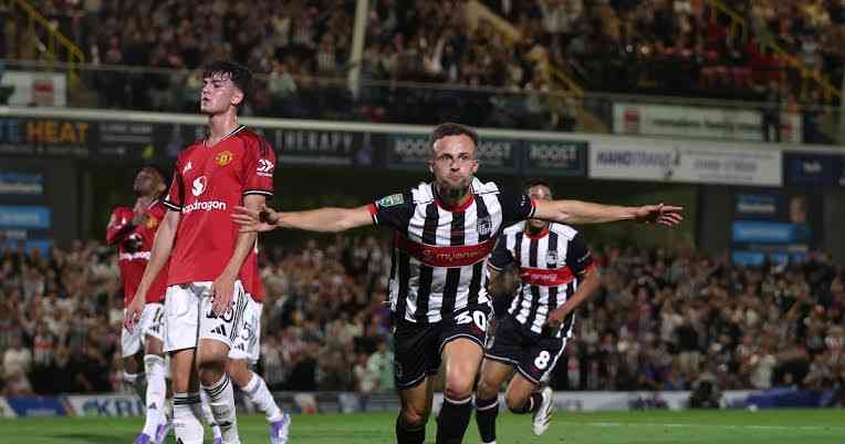 Grimsby Stun Manchester United in Historic Carabao Cup Upset | MirrorLog